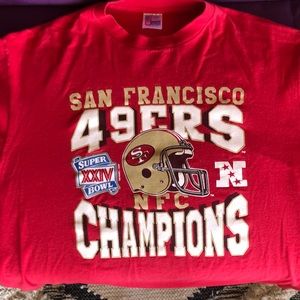 Vintage 49ers 1989 tee